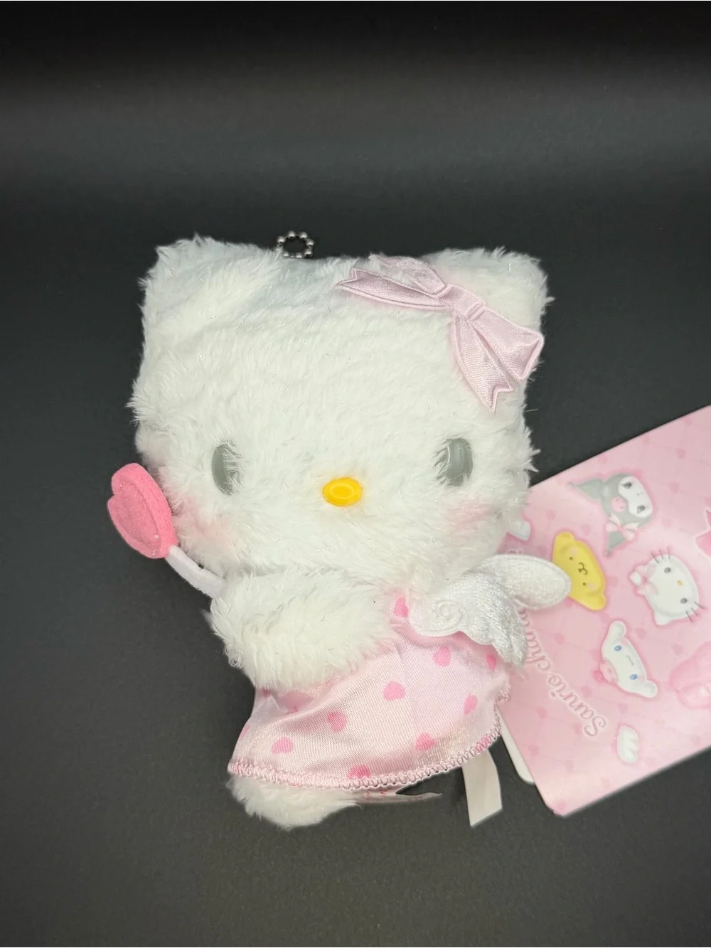 Sanrio the second series cupid Hello Kitty  keychain/plush MK109